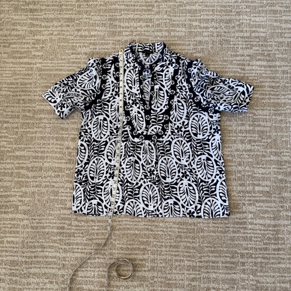 Ann Taylor Split Neck Blouse - Picture 4 of 4